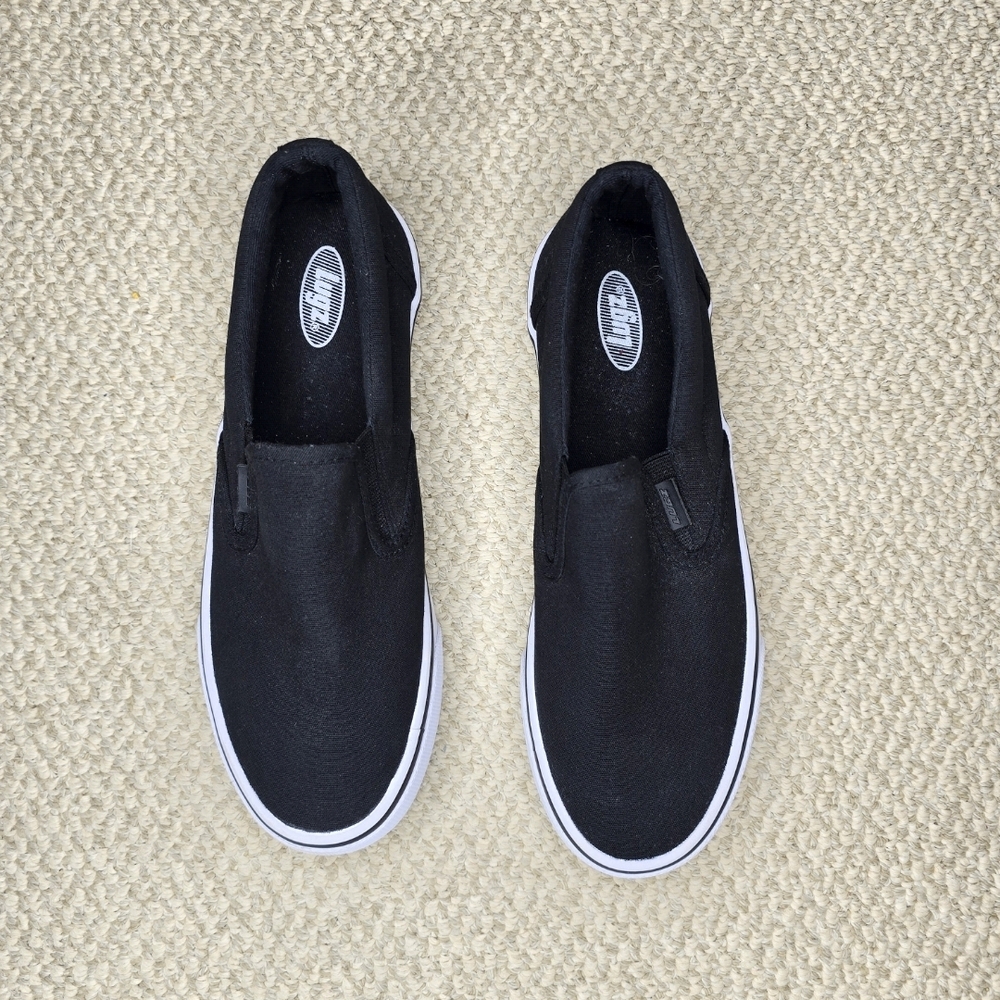 Lugz Black Slip-On Sneakers